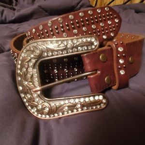 Nocona genuine leather belt